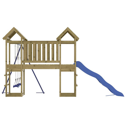 vidaXL Outdoor Playset Impregnated Wood Pine