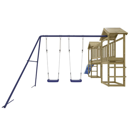 vidaXL Outdoor Playset Impregnated Wood Pine