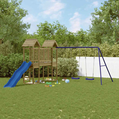 vidaXL Outdoor Playset Impregnated Wood Pine