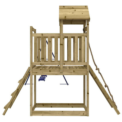 vidaXL Outdoor Playset Impregnated Wood Pine