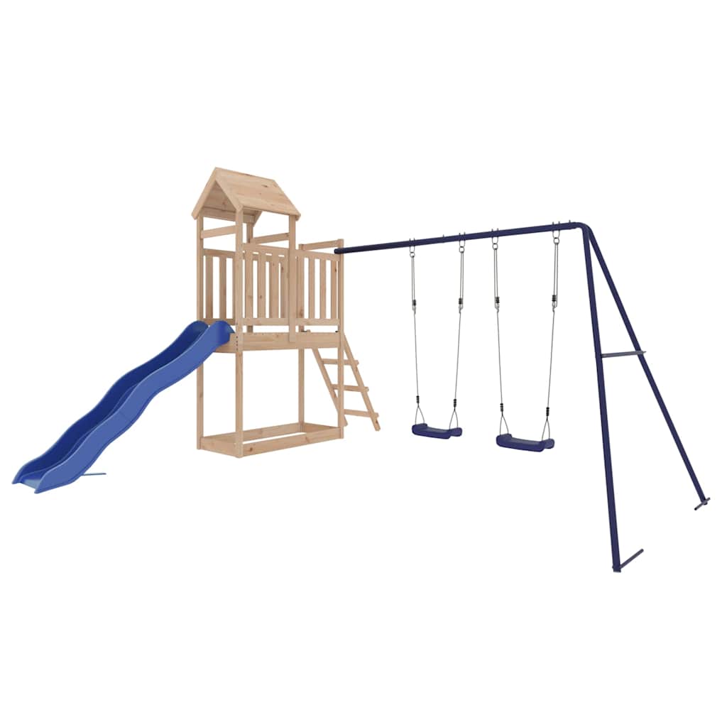 vidaXL Outdoor Playset Solid Wood Pine