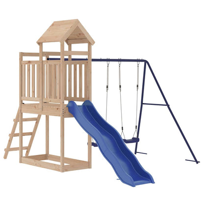 vidaXL Outdoor Playset Solid Wood Pine
