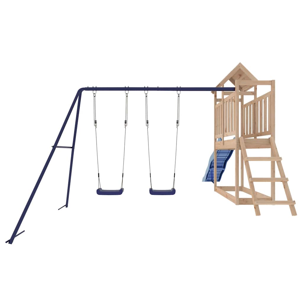 vidaXL Outdoor Playset Solid Wood Pine