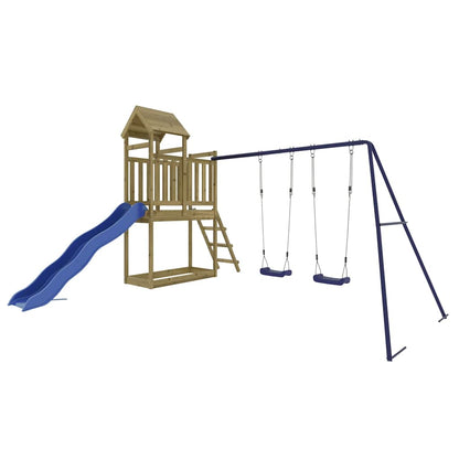 vidaXL Outdoor Playset Impregnated Wood Pine
