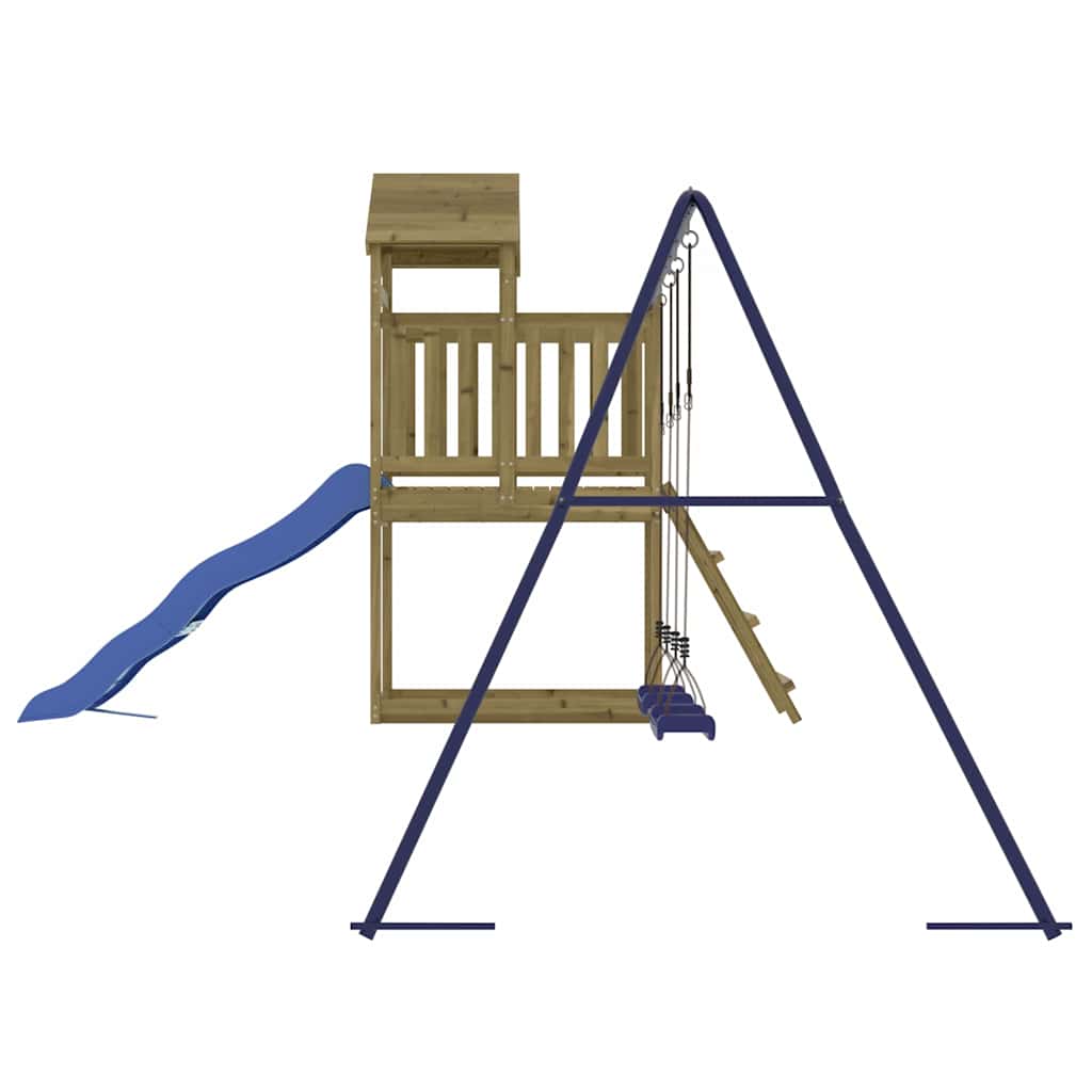 vidaXL Outdoor Playset Impregnated Wood Pine