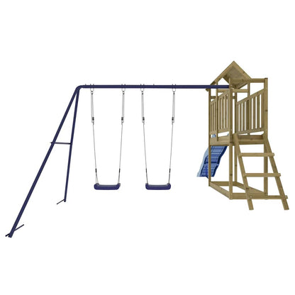 vidaXL Outdoor Playset Impregnated Wood Pine