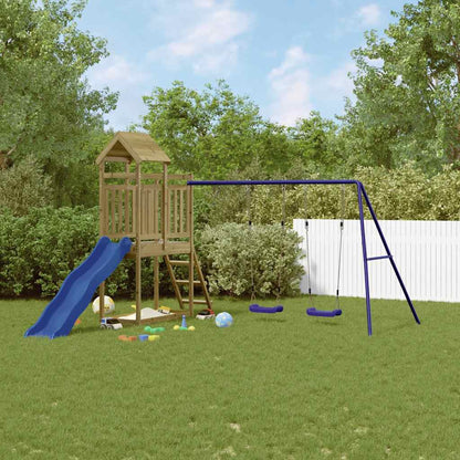 vidaXL Outdoor Playset Impregnated Wood Pine
