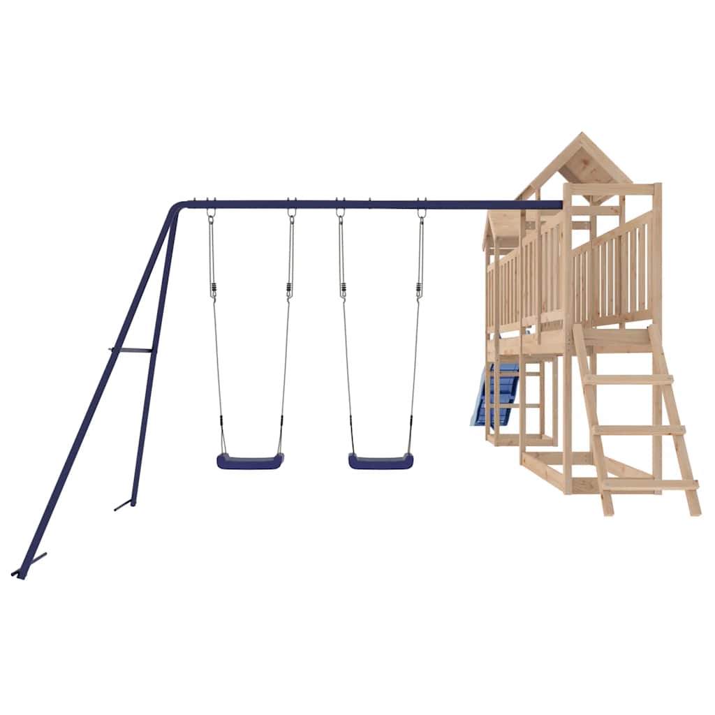 vidaXL Outdoor Playset Solid Wood Pine