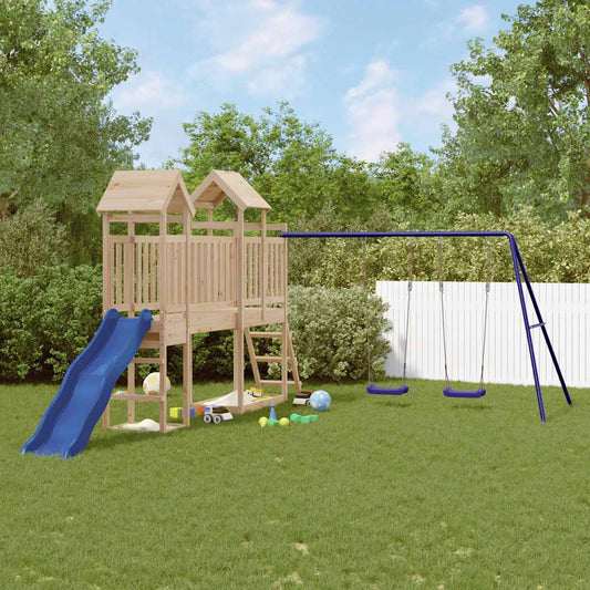 vidaXL Outdoor Playset Solid Wood Pine