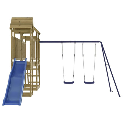 vidaXL Outdoor Playset Impregnated Wood Pine