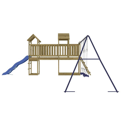 vidaXL Outdoor Playset Impregnated Wood Pine