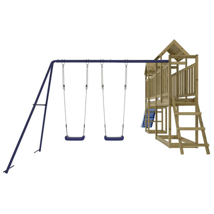 vidaXL Outdoor Playset Impregnated Wood Pine