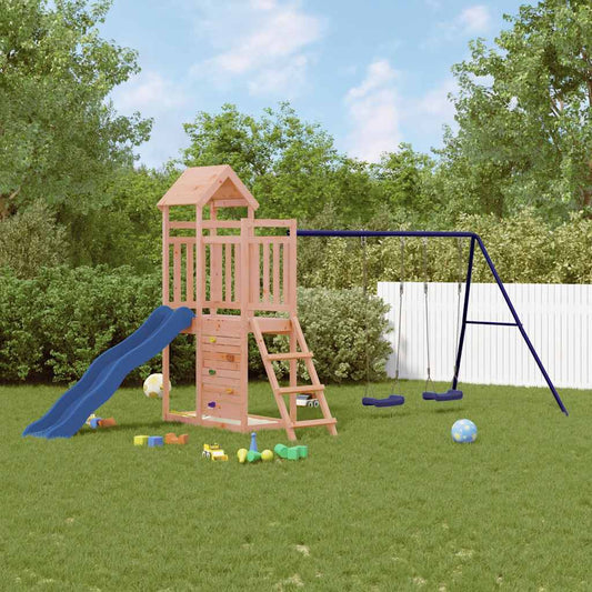 vidaXL Outdoor Playset Solid Wood Douglas