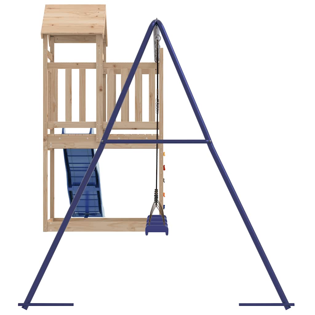 vidaXL Outdoor Playset Solid Wood Pine