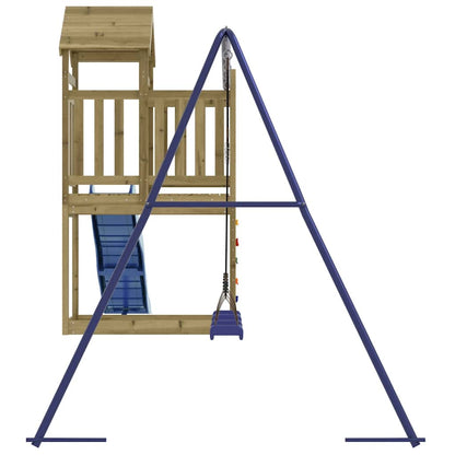 vidaXL Outdoor Playset Impregnated Wood Pine