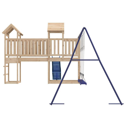 vidaXL Outdoor Playset Solid Wood Pine
