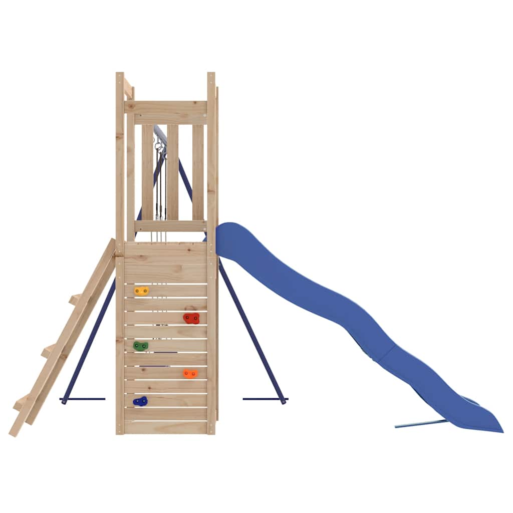vidaXL Outdoor Playset | Natural | Solid Pine Wood | Large | Durable