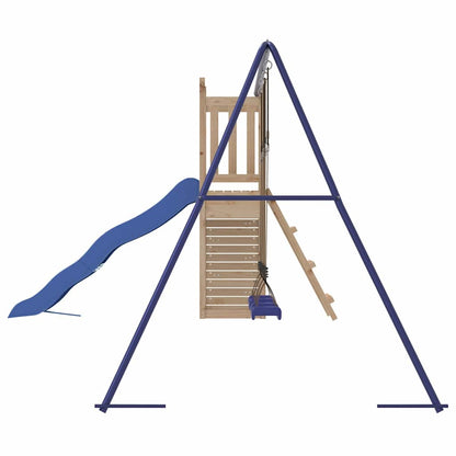 vidaXL Outdoor Playset | Natural | Solid Pine Wood | Large | Durable