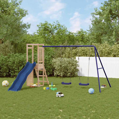 vidaXL Outdoor Playset | Natural | Solid Pine Wood | Large | Durable