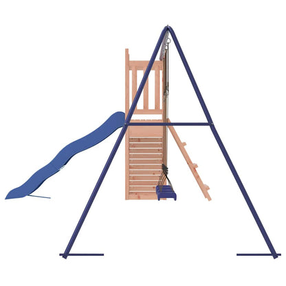 vidaXL Outdoor Playset | Douglas wood and blue