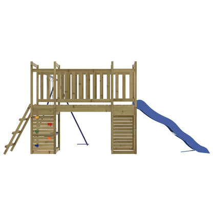 vidaXL Outdoor Playset | Pinewood | Vacuum pressure treated | Large | Durable