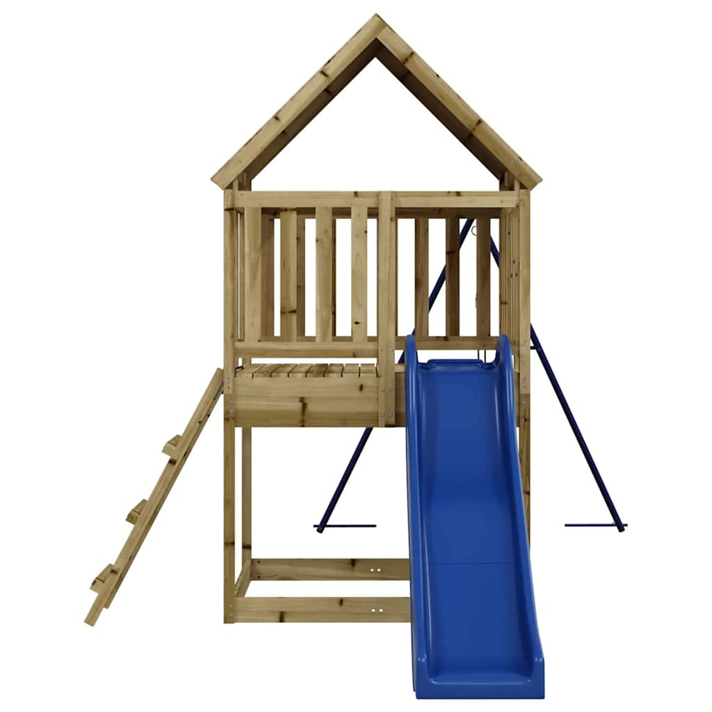 vidaXL Outdoor Playset Impregnated Wood Pine