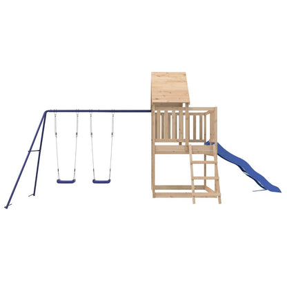 vidaXL Outdoor Playset Solid Wood Pine