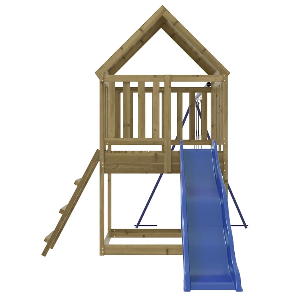 vidaXL Outdoor Playset Impregnated Wood Pine