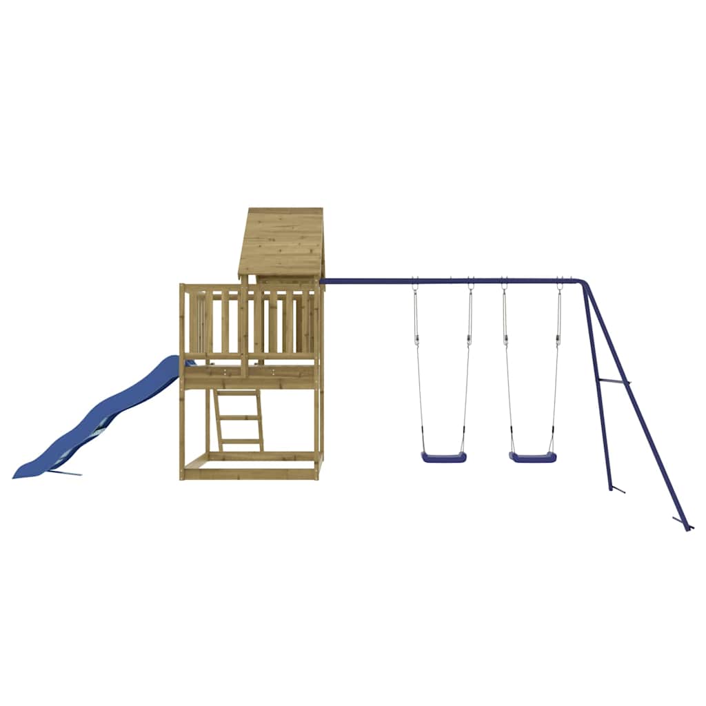 vidaXL Outdoor Playset Impregnated Wood Pine