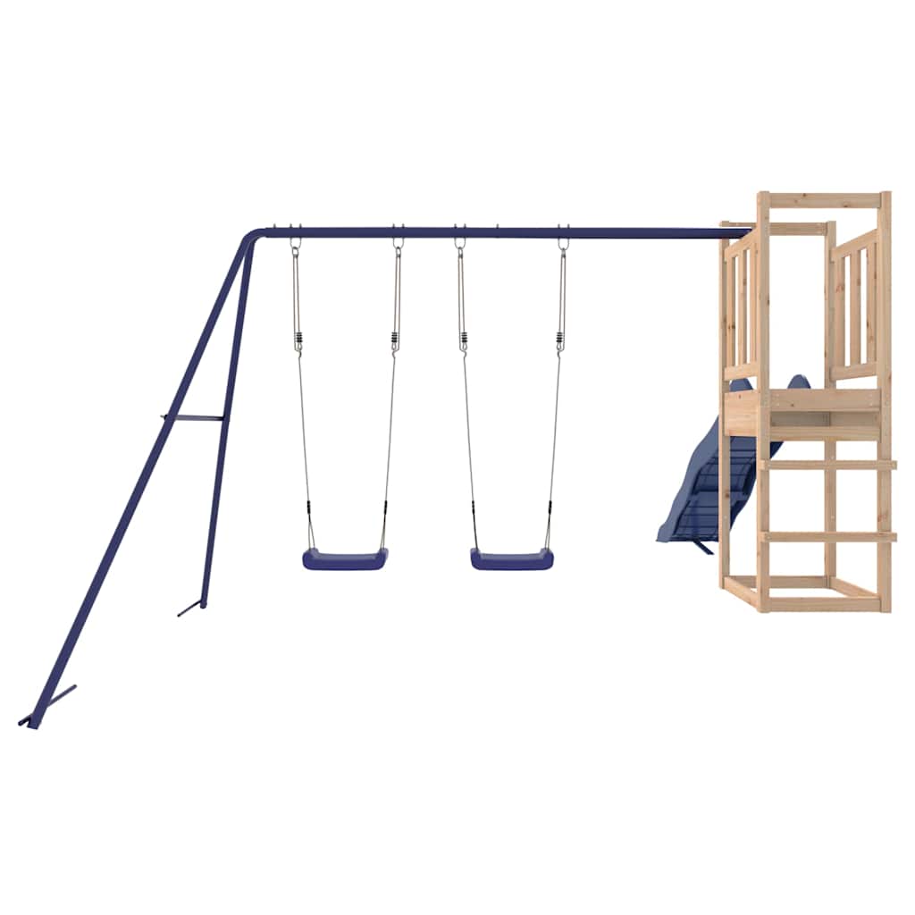 vidaXL Outdoor Playset Solid Wood Pine