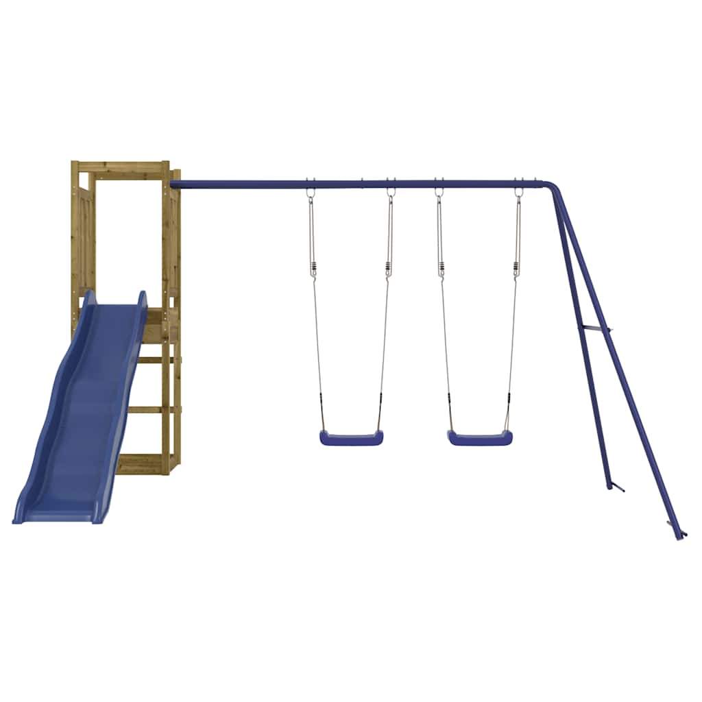 vidaXL Outdoor Playset Impregnated Wood Pine