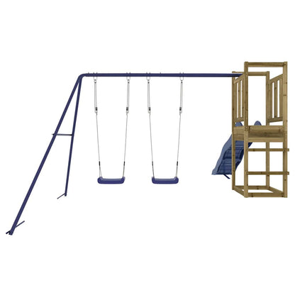vidaXL Outdoor Playset Impregnated Wood Pine