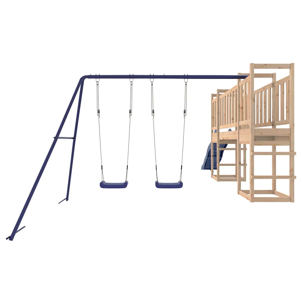 vidaXL Outdoor Playset Solid Wood Pine