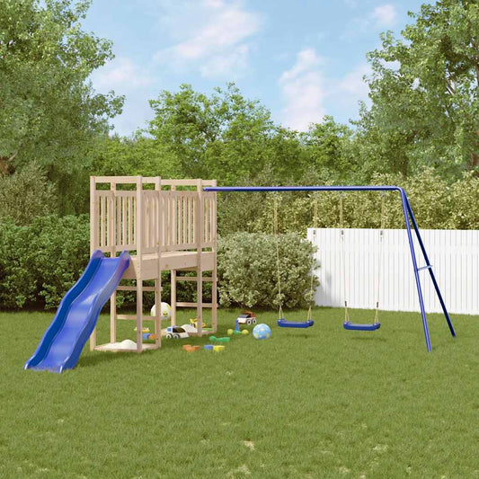 vidaXL Outdoor Playset Solid Wood Pine