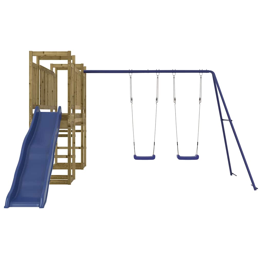 vidaXL Outdoor Playset Impregnated Wood Pine