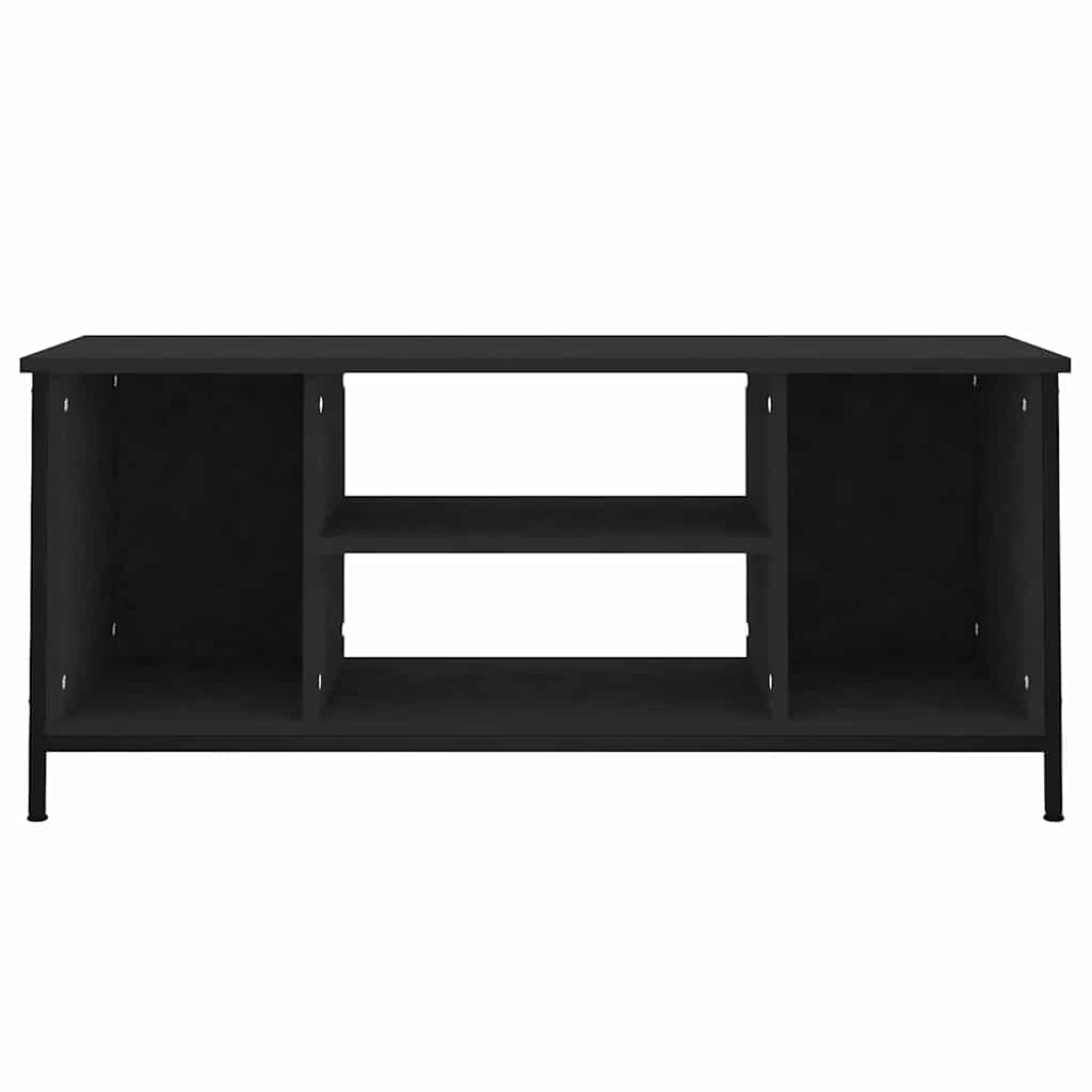 vidaXL TV Cabinet Black 102x35x45 cm Engineered Wood