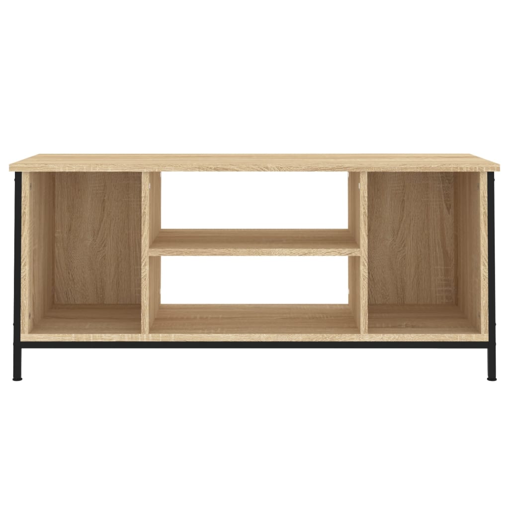 vidaXL TV Cabinet Sonoma Oak 102x35x45 cm Engineered Wood