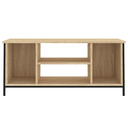 vidaXL TV Cabinet Sonoma Oak 102x35x45 cm Engineered Wood