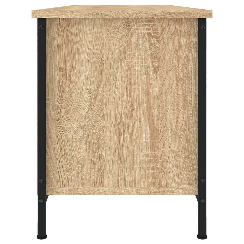 vidaXL TV Cabinet Sonoma Oak 102x35x45 cm Engineered Wood