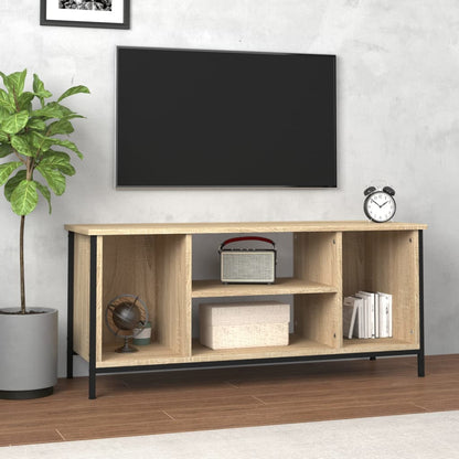vidaXL TV Cabinet Sonoma Oak 102x35x45 cm Engineered Wood