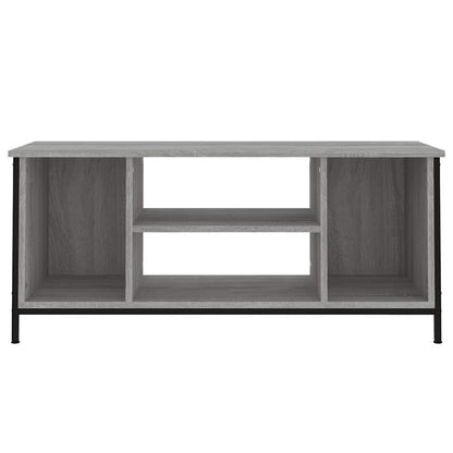 vidaXL TV Cabinet Grey Sonoma 102x35x45 cm Engineered Wood