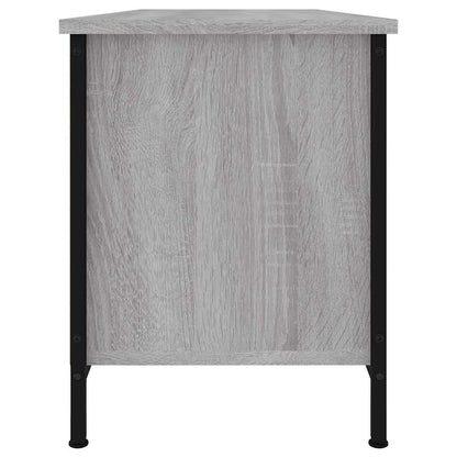 vidaXL TV Cabinet Grey Sonoma 102x35x45 cm Engineered Wood