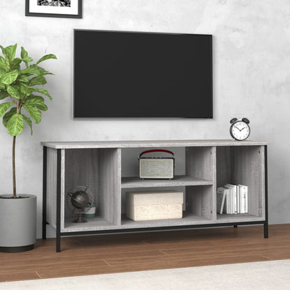 vidaXL TV Cabinet Grey Sonoma 102x35x45 cm Engineered Wood