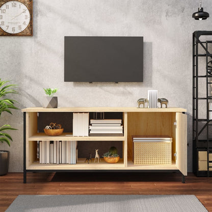 vidaXL TV Cabinet Sonoma Oak 100x40x45 cm Engineered Wood