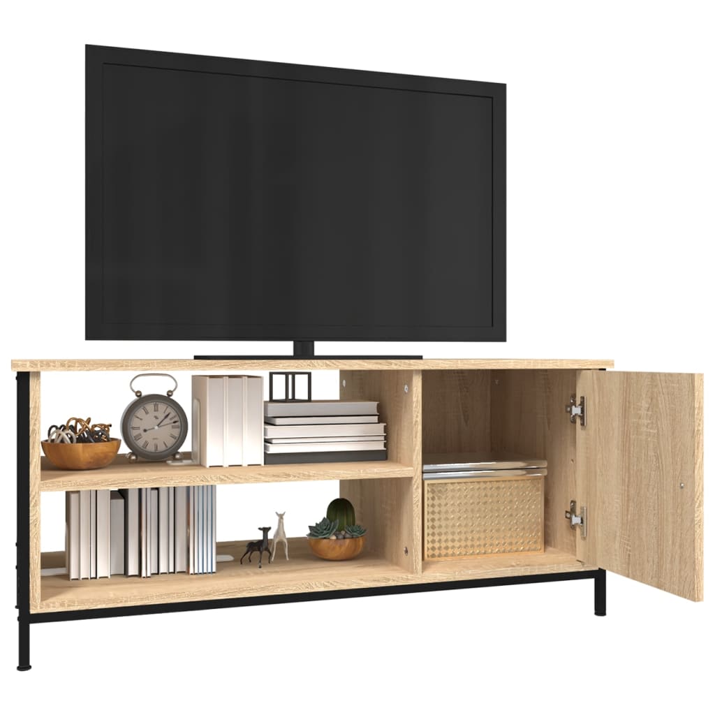 vidaXL TV Cabinet Sonoma Oak 100x40x45 cm Engineered Wood