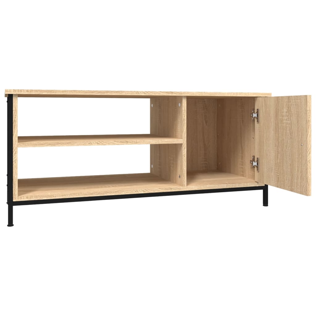 vidaXL TV Cabinet Sonoma Oak 100x40x45 cm Engineered Wood