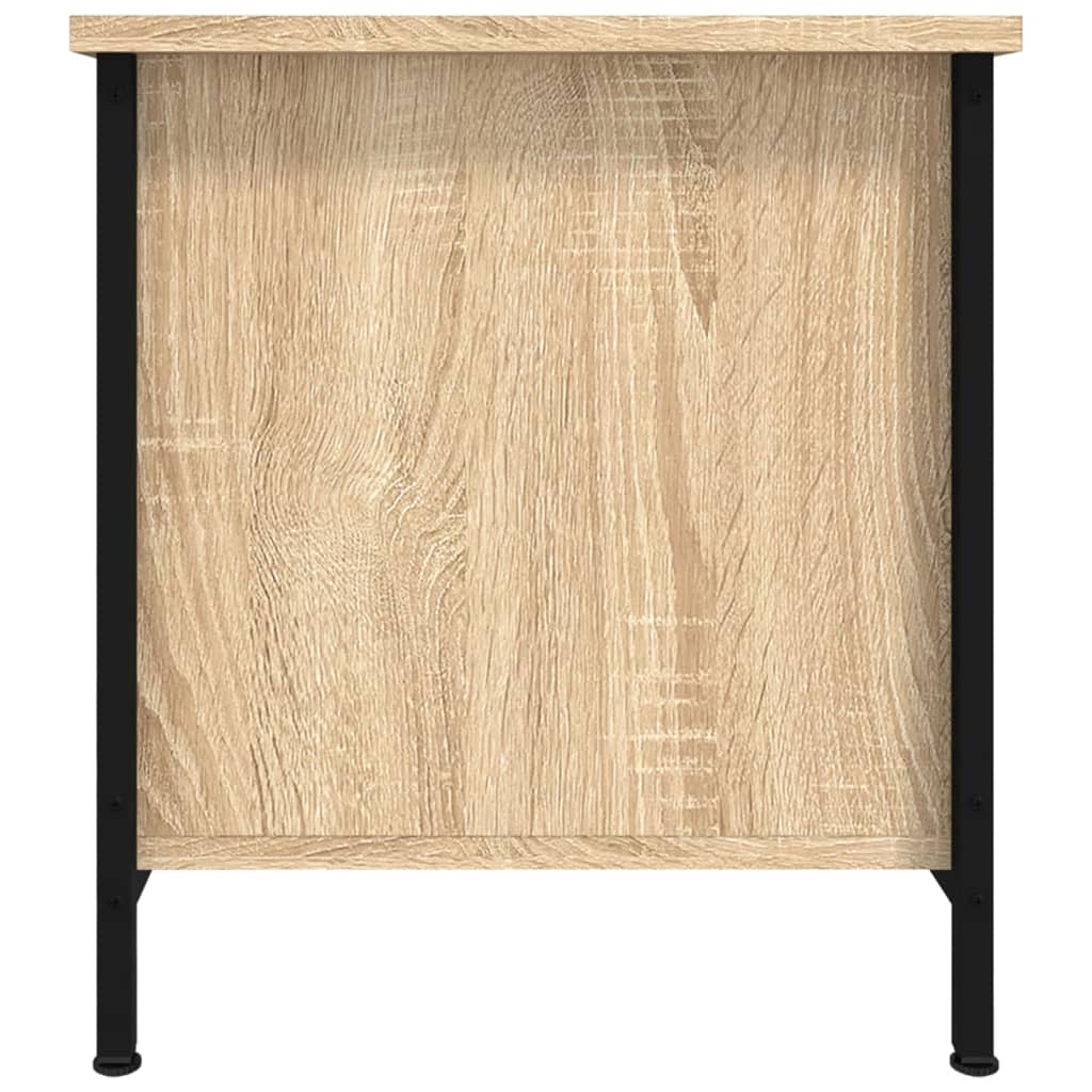 vidaXL TV Cabinet Sonoma Oak 100x40x45 cm Engineered Wood
