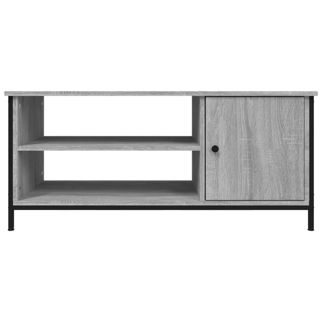 vidaXL TV Cabinet Grey Sonoma 100x40x45 cm Engineered Wood