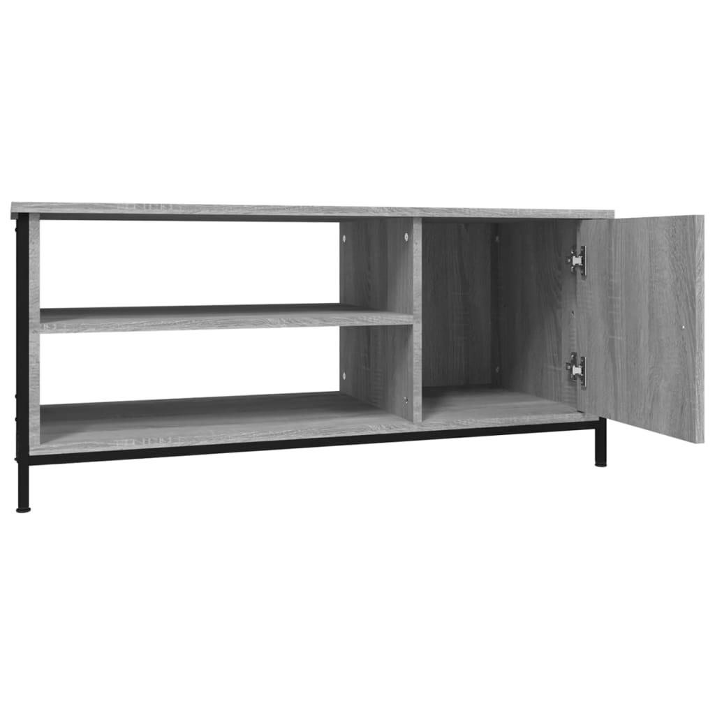 vidaXL TV Cabinet Grey Sonoma 100x40x45 cm Engineered Wood