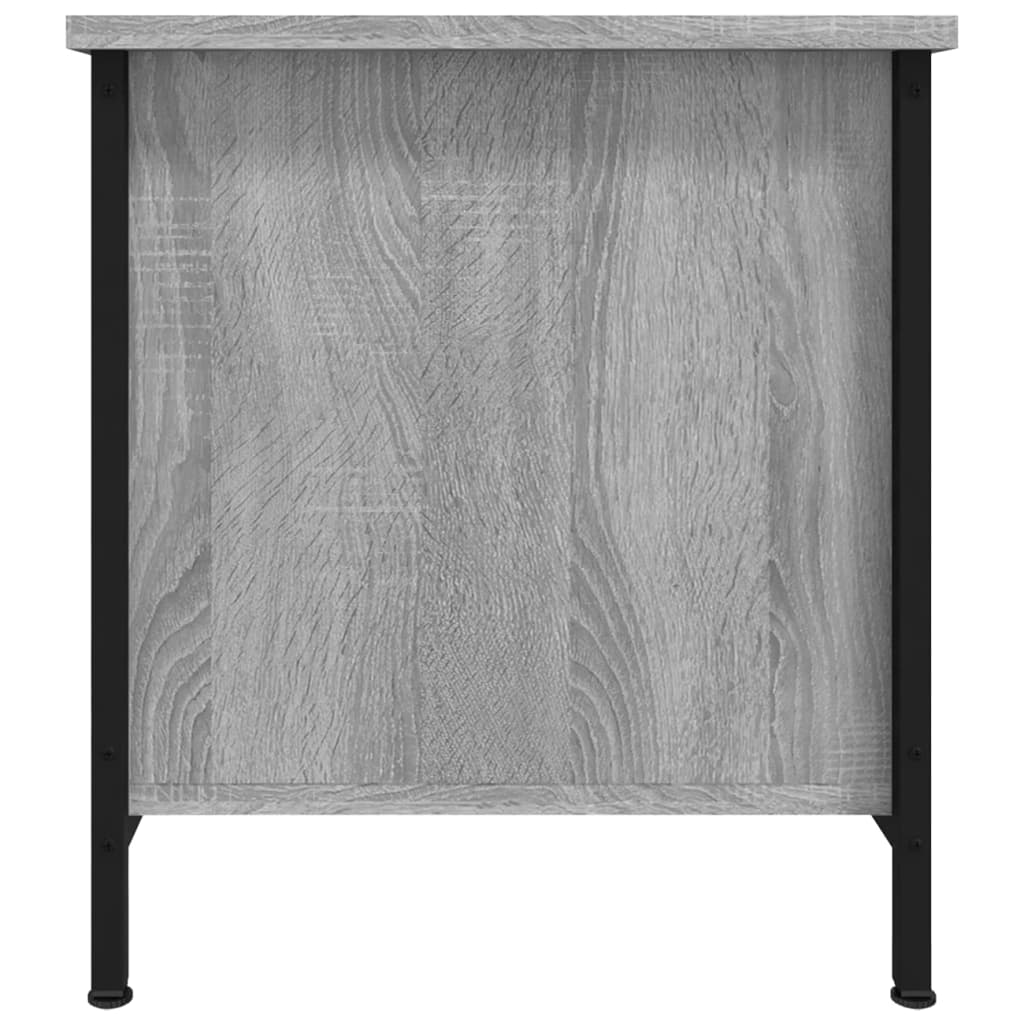 vidaXL TV Cabinet Grey Sonoma 100x40x45 cm Engineered Wood